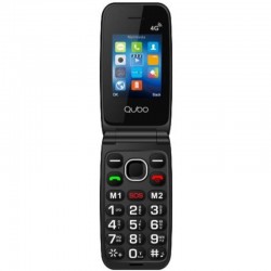 Teléfono Móvil Qubo NEO2 NW BK 4G para Personas Mayores/ Negro