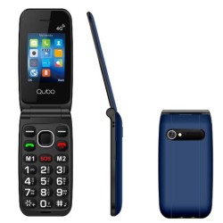 Teléfono Móvil Qubo NEONW-BL 4G para Personas Mayores/ Azul Teléfono Móvil Qubo NEONW-BL 4G para Personas Mayores/ Azul