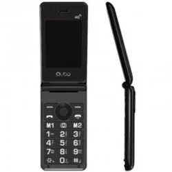 Teléfono Móvil Qubo X-28 4G para Personas Mayores/ Negro Teléfono Móvil Qubo X-28 4G para Personas Mayores/ Negro