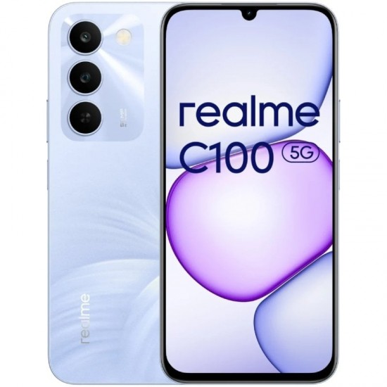 Smartphone realme c100 4gb/ 256gb/ 6.8'/ 5g/ purpura Smartphone realme c100 4gb/ 256gb/ 6.8'/ 5g/ purpura