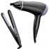 Pack Secador y Plancha para el Pelo Remington Style Essentials
