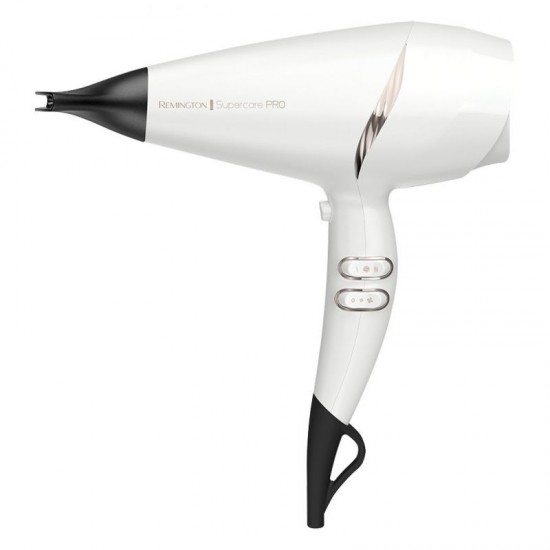 Secador remington supercare pro 2200 ac7200w/ 2200w/ iónico/ blanco