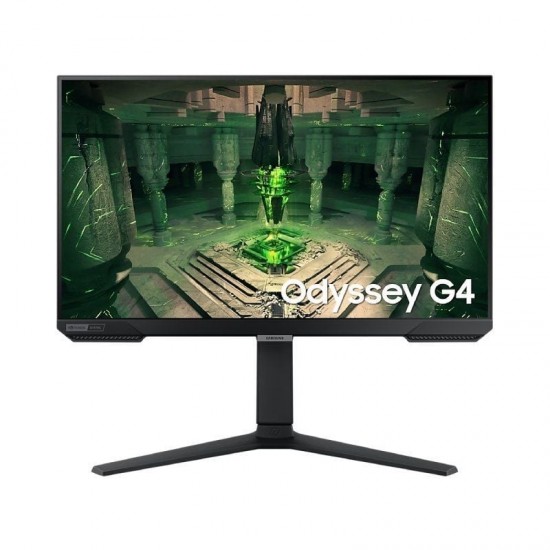 Monitor gaming samsung odyssey g4 s25bg400eu/ 25'/ full hd/ 1ms/ 240hz/ ips/ regulable en altura/ negro