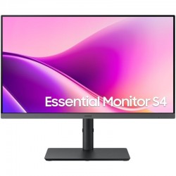 Monitor Profesional Samsung Essential Monitor S4 S43UF S27F434UAU/ 27'/ Full HD/ Regulable en altura/ Negro Monitor Profesional Samsung Essential Monitor S4 S43UF S27F434UAU/ 27'/ Full HD/ Regulable en altura/ Negro