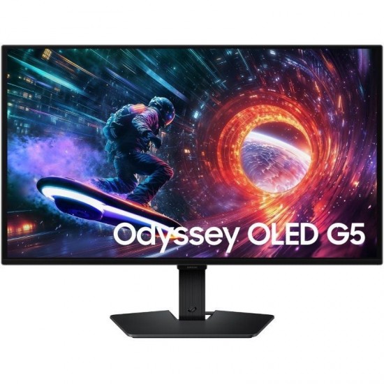 Monitor gaming samsung odyssey g5 g50sf s27fg502su 27'/ qhd/ 0.03ms/ 180hz/ oled/ negro