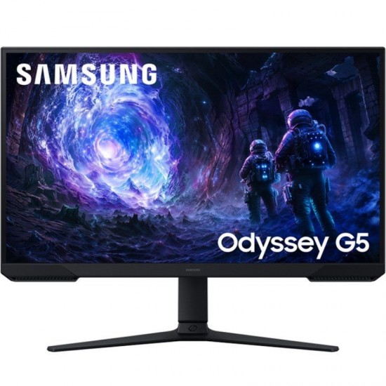 Monitor gaming samsung odyssey g5 g51f s27fg510eu 27'/ qhd/ 1ms/ 180hz/ va/ regulable en altura/ negro