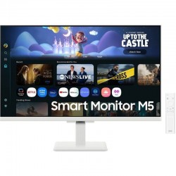 Smart Monitor Samsung M5 S27FM501EU 27'/ Full HD/ Multimedia/ Smart TV/ Blanco