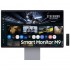 Smart Monitor Gaming Samsung M9 M90SF S32FM900SU 32'/ 4K/ 0.03ms/ 165Hz/ QD-OLED/ Multimedia/ Regulable en altura/ Smart TV/ Plata
