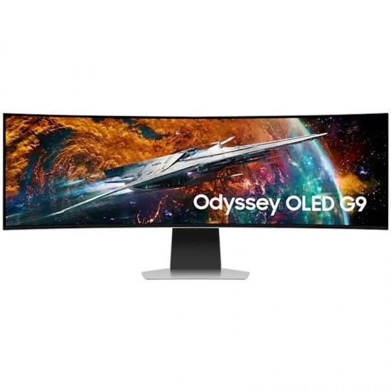 Smart monitor gaming ultrapanorámico curvo samsung odyssey oledg9 s49cg954su 49'/ dual qhd/ 0.03ms/ 240hz/ oled/ multimedia/