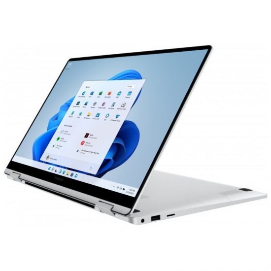 Portátil convertible samsung galaxy book5 360 intel core ultra 7-256v/ 16gb/ 512gb ssd/ 15.6' táctil/ win11 pro