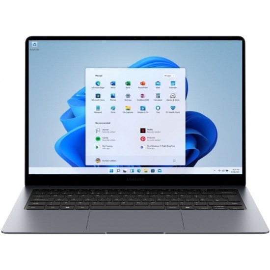 Portátil samsung galaxy book6 pro intel core ultra x7-358h/ 32gb/ 1tb ssd/ 16' táctil/ win11 pro
