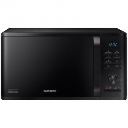 Microondas Samsung MG23K3515AK/E1/ 1250W/ Capacidad 23L/ Función Grill/ Negro