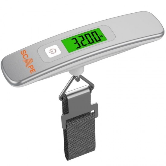 Báscula para maletas scape travel ec002/ plata Báscula para maletas scape travel ec002/ plata
