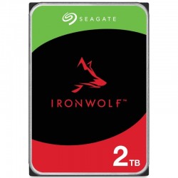 Disco Duro Seagate IronWolf NAS ST2000VN003 2TB/ 3.5'/ SATA III/ 256MB