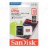 Tarjeta de Memoria SanDisk Ultra 32GB microSD HC UHS-I con Adaptador/ Clase 10/ 120MBs