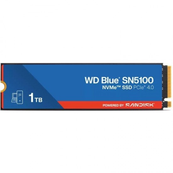 Disco ssd sandisk wd blue sn5100 1tb/ m.2 2280 pcie gen4/ full capacity