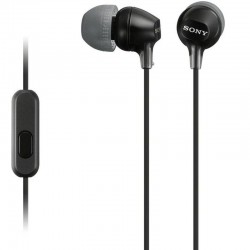 Auriculares Intrauditivos Sony MDR-EX15AP/ con Micrófono/ Jack 3.5/ Negros Auriculares Intrauditivos Sony MDR-EX15AP/ con Micrófono/ Jack 3.5/ Negros