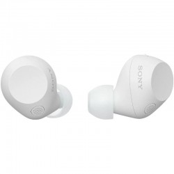 Auriculares Bluetooth Sony WF-C710N con estuche de carga/ Autonomía 12h/ Blancos