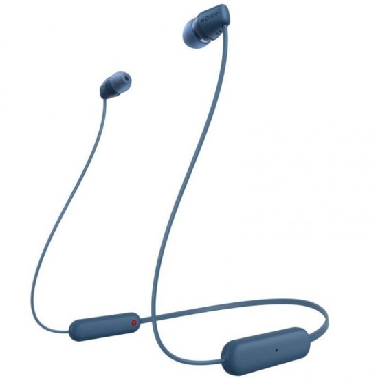 Auriculares inalámbricos intrauditivos sony wi-c100/ con micrófono/ bluetooth/ azules Auriculares inalámbricos intrauditivos sony wi-c100/ con micrófono/ bluetooth/ azules