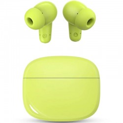 Auriculares Bluetooth SPC Boost Buds con estuche de carga/ Autonomía 7.5h/ Verde Lima
