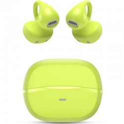 Auriculares Bluetooth SPC Boost Clip con estuche de carga/ Autonomía 6h/ Verdes Lima