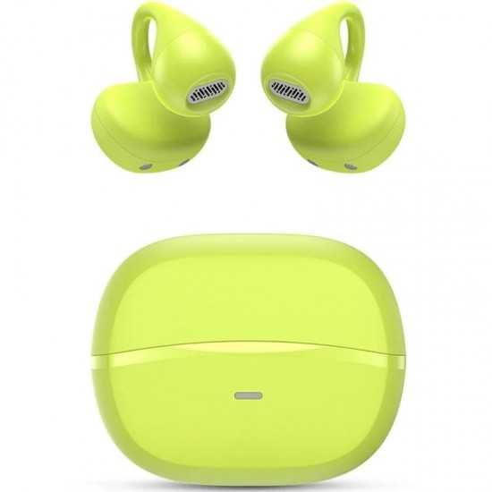 Auriculares bluetooth spc boost clip con estuche de carga/ autonomía 6h/ verdes lima