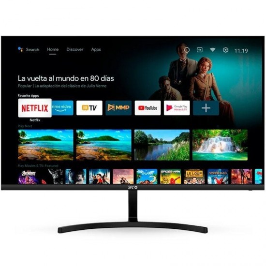 Smart monitor spc 900024n 24'/ full hd/ multimedia/ smart tv/ negro