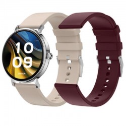 Smartwatch SPC Smartee Duo Velvet 9656B/ Notificaciones/ Frecuencia Cardíaca/ Blanco