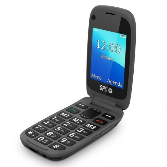 Teléfono móvil spc harmony 4g para personas mayores/ negro Teléfono móvil spc harmony 4g para personas mayores/ negro