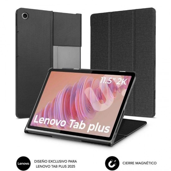Funda subblim shock case lenovo tab plus 2025 11,5'/ negra Funda subblim shock case lenovo tab plus 2025 11,5'/ negra