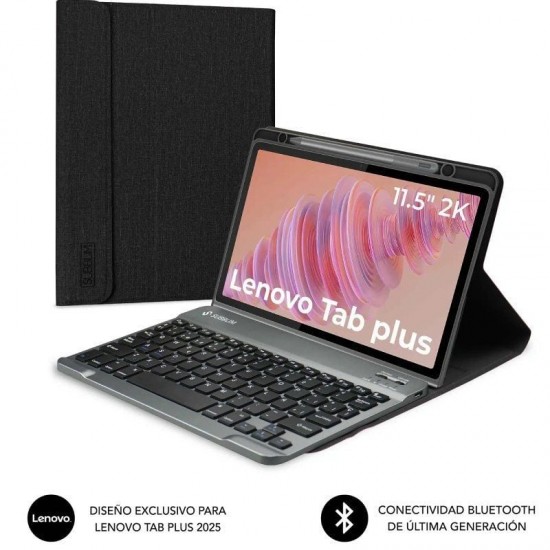 Funda con teclado subblim keytab pro bt lenovo tab 2025 11.5'/ negra Funda con teclado subblim keytab pro bt lenovo tab 2025 11.5'/ negra