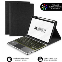 Funda con Teclado Subblim KeyTab Pro BT para Tablet iPad 10.9' 10a Gen/ Negra Funda con Teclado Subblim KeyTab Pro BT para Tablet iPad 10.9' 10a Gen/ Negra