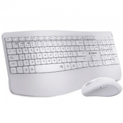 Teclado y Ratón Inalámbrico Subblim Combo Dual Office Prowave/ Blanco