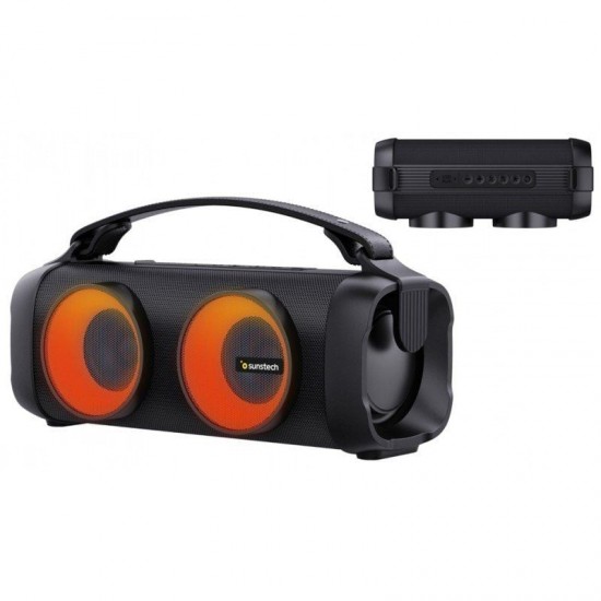 Altavoz con bluetooth sunstech musclebeat/ 16w/ 2.0 Altavoz con bluetooth sunstech musclebeat/ 16w/ 2.0