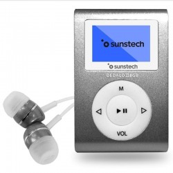Reproductor MP3 Sunstech Dedalo III/ 8GB/ Radio FM/ Gris Reproductor MP3 Sunstech Dedalo III/ 8GB/ Radio FM/ Gris