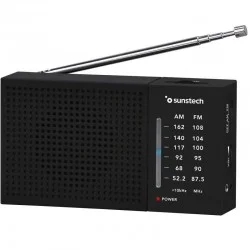 Radio Portátil Sunstech RPS412/ Negra