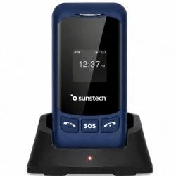 Teléfono Móvil Sunstech CELT26 para Personas Mayores/ Azul Teléfono Móvil Sunstech CELT26 para Personas Mayores/ Azul
