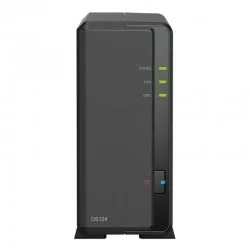 NAS Synology Diskstation DS124/ 1 Bahía 3.5'- 2.5'/ 1GB DDR4/ Formato Torre NAS Synology Diskstation DS124/ 1 Bahía 3.5'- 2.5'/ 1GB DDR4/ Formato Torre