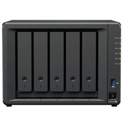 NAS Synology Diskstation DS1525+/ 5 Bahías 3.5'- 2.5'/ 8GB DDR4/ Formato Torre