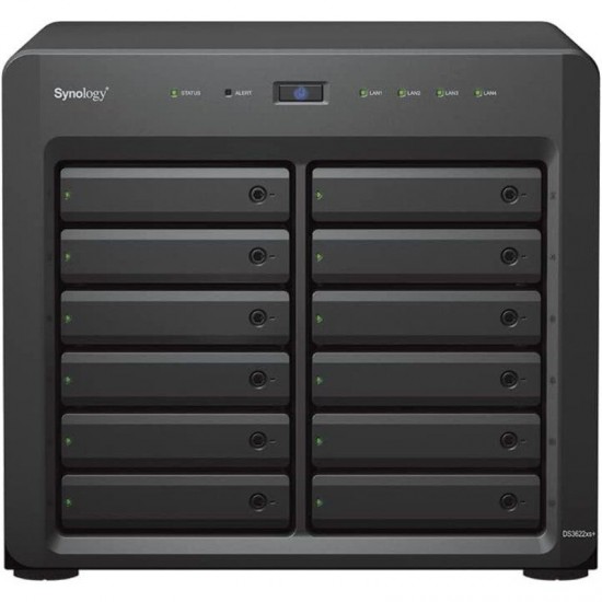 Nas synology diskstation ds3622xs+/ 12 bahías 3.5'- 2.5'/ 16gb ddr4/ formato torre Nas synology diskstation ds3622xs+/ 12 bahías 3.5'- 2.5'/ 16gb ddr4/ formato torre