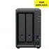 NAS Synology Diskstation DS725+/ 2 Bahías 3.5'- 2.5'/ 32GB DDR4/ Formato Torre