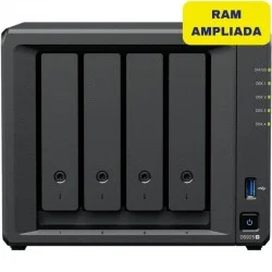 NAS Synology Diskstation DS925+/ 4 Bahías 3.5'- 2.5'/ 16GB DDR4/ Formato Torre NAS Synology Diskstation DS925+/ 4 Bahías 3.5'- 2.5'/ 16GB DDR4/ Formato Torre