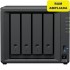 NAS Synology Diskstation DS925+/ 4 Bahías 3.5'- 2.5'/ 32GB DDR4/ Formato Torre
