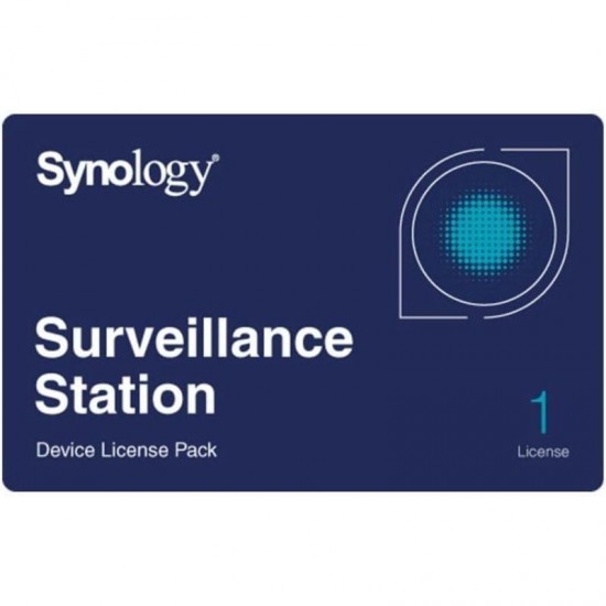 Licencia física synology surveillance device license pack/ 1 dispositivo Licencia física synology surveillance device license pack/ 1 dispositivo