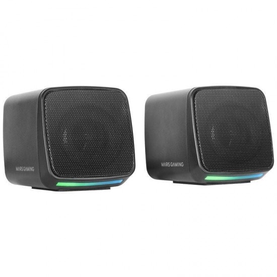 Altavoces mars gaming ms-pro/ 10w/ 1.0/ negros Altavoces mars gaming ms-pro/ 10w/ 1.0/ negros
