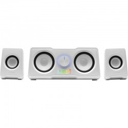 Altavoces Mars Gaming MS22W/ 35W/ 2.2/ Blancos