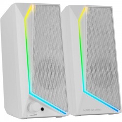 Altavoces Mars Gaming MS72/ 15W/ 2.0/ Blancos