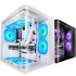 Caja Gaming Semitorre Mars Gaming MC-CURV/ Blanca