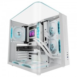 Caja Gaming Semitorre Mars Gaming MC-INFINIOLITE/ Blanca