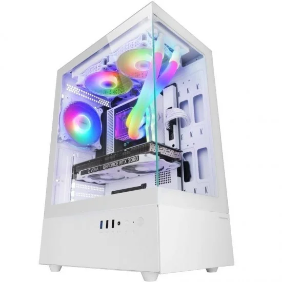 Caja gaming semitorre mars gaming mc-xo/ blanca Caja gaming semitorre mars gaming mc-xo/ blanca